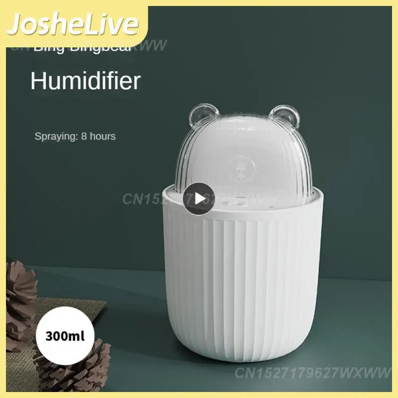 

Увлажнитель воздуха со светодиодной подсветкой, небольшой освежитель для ароматерапии, Настольный портативный мини-увлажнитель с зернистой поверхностью