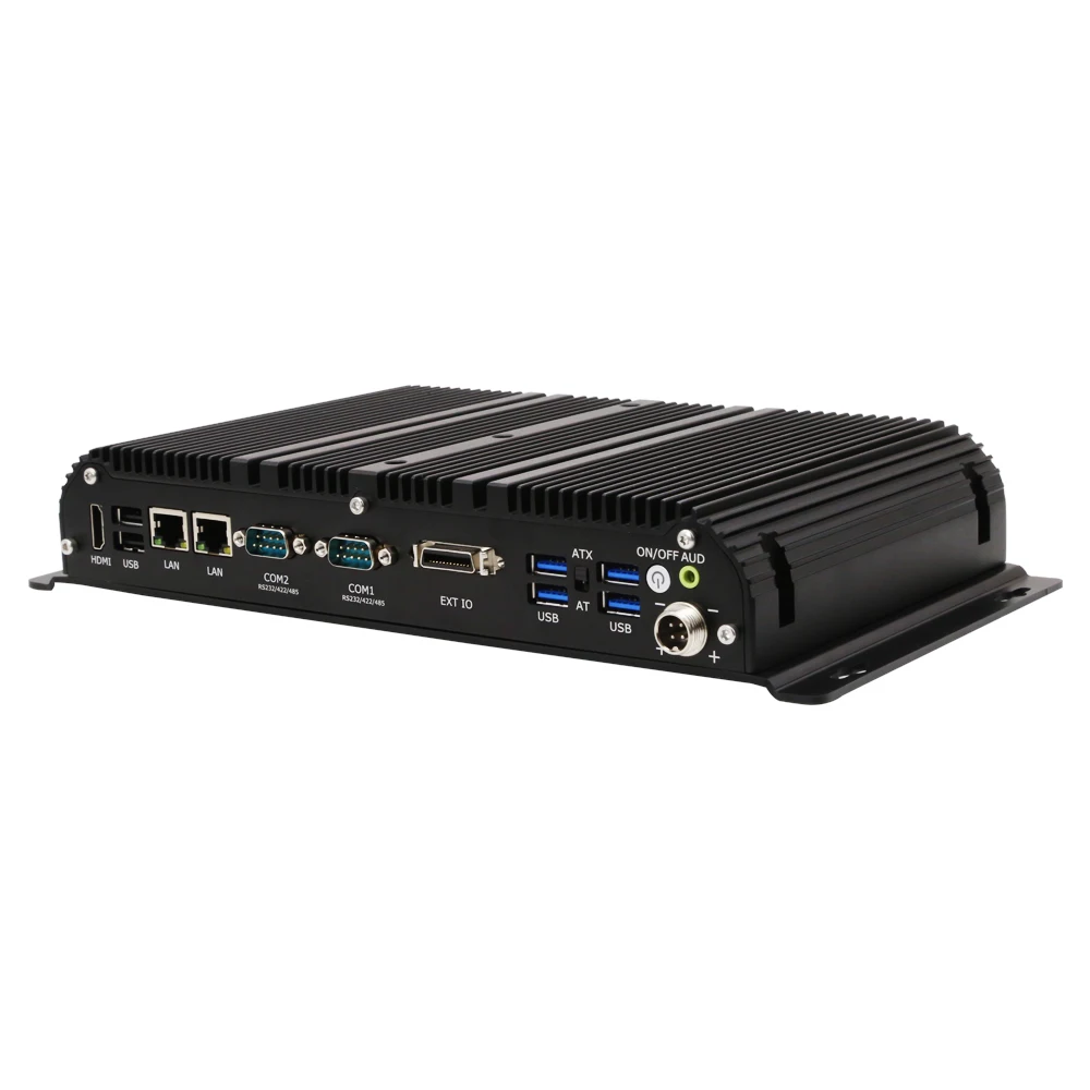 Фото EGLOBAL Промышленный мини-ПК 11-го поколения I7 8565U 10610U 1165G7 Настольный компьютер Двойные порта Lan GPIO 5G Sim Wi-Fi Корпус из алюминиевого сплава №3