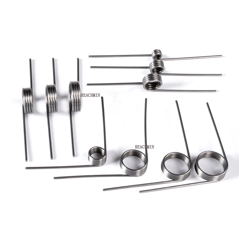 

10PCS Customized Small V-Shaped Spring Steel Coil Torsion Spring 0.7-0.8mm Wire 9mm Outer Diameter 35mm Angle Length