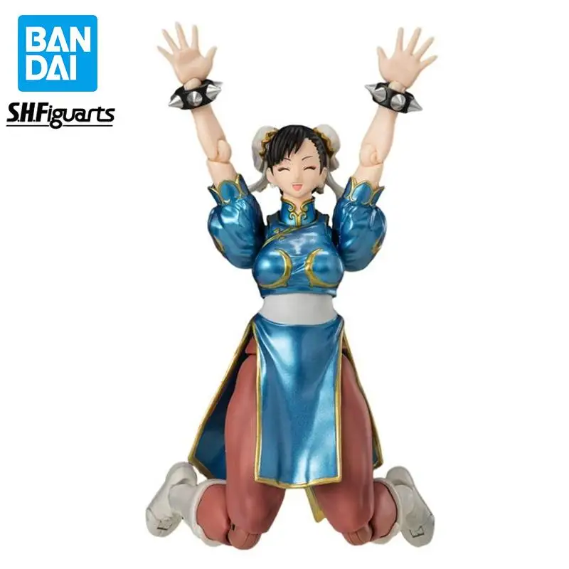 

Фигурки персонажей аниме SHF Sutorito Faita Street Fighter 6 Outfit2 Chun-Li из ПВХ, фигурки героев, игрушечные модели, оригинал