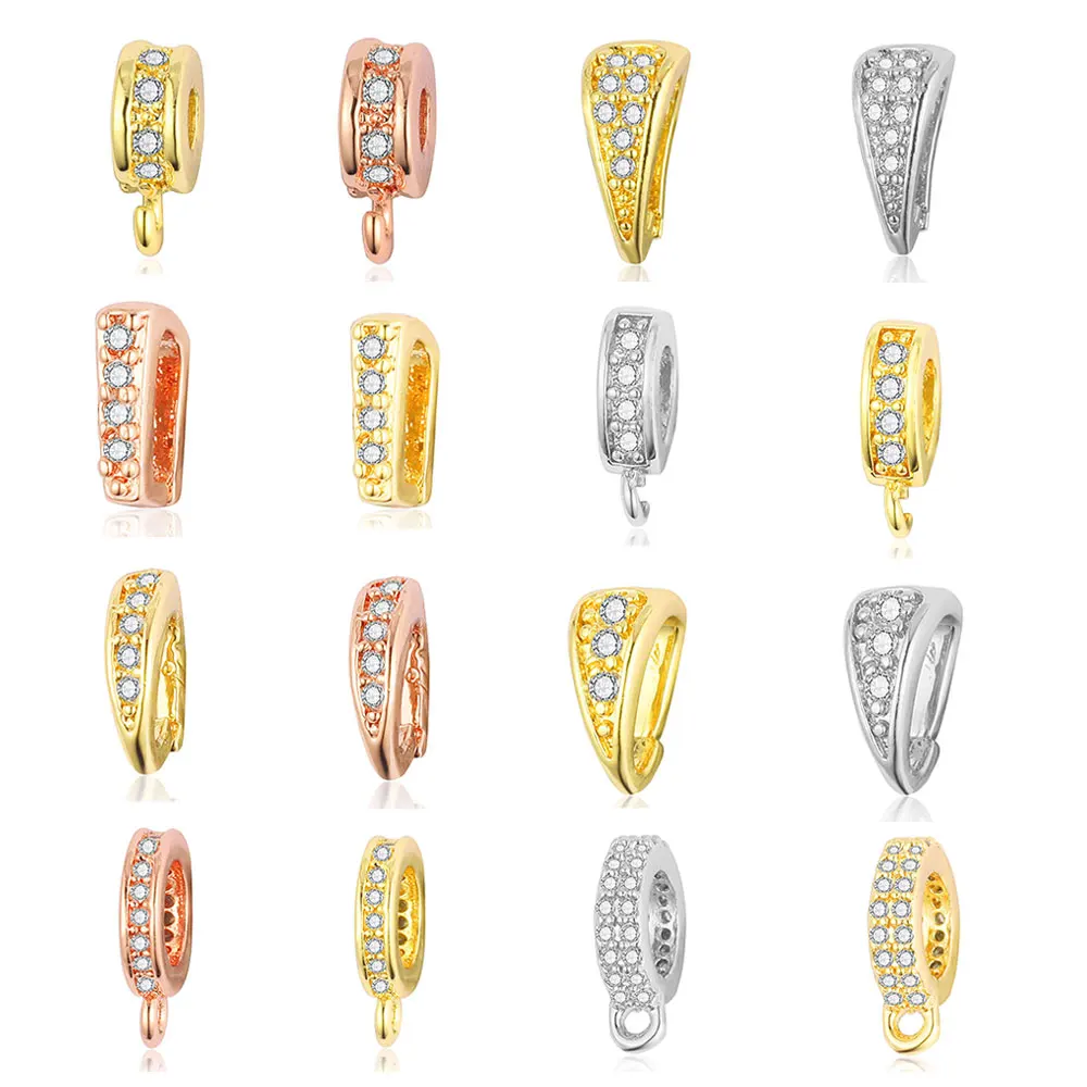 3 шт./партия, медные зажимы для бижутерии 3 шт./партия, медные зажимы для бижутерии