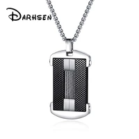 darhsen men pendants necklaces stainless steel 55cm chain classic fashion jewelry