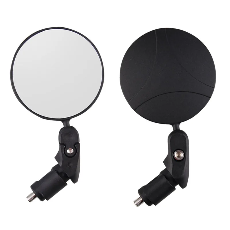 

Bicycle 1PC Mirror Universal Left Right Mount 360° Convex or Flat Lens Rear View Sight Reflector Angle Adjustable
