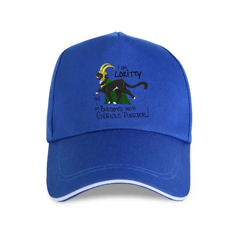

new cap hat Lokitty Commission Loki For Men S-5XL Baseball Cap 3D Print Casual Top design Round Slim fit