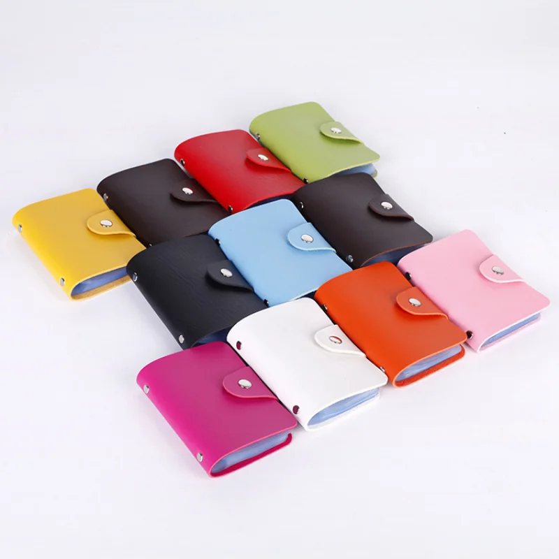 Чехол-кошелек унисекс из искусственной кожи 24 бита с Rfid-защитой | Багаж и сумки