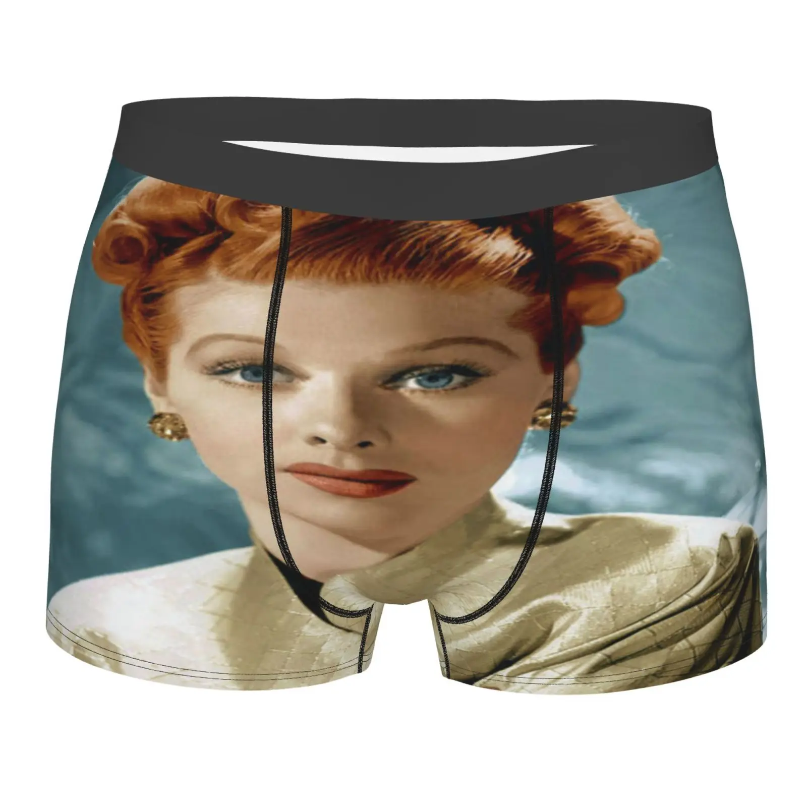 

Lucille Ball 1077 Men's Panties Lift Plus Size Male Shorts For Men Pack Boxer Shorts Women Long Polyester Underwear Mens Girls