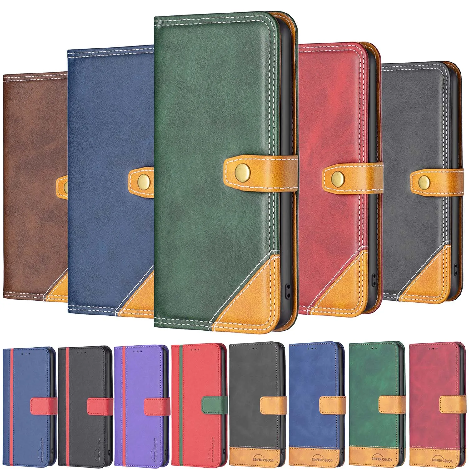 

Fashion Leather Case For Xiaomi 11T 10T POCO M3 Pro X3 Nfc F3 Redmi Note 11 11S 10 10S 9 9S Flip Wallet Card Slot Phone Cover