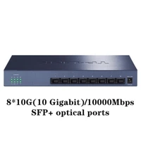 for tp link 10gbps switch 10g switch 10000mbps 10gb switch 10 gigabit optical switch sfp tl st1008f 8 ports 10gbe