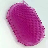 silicone multifunctional smooth slimming cellulite brush bathing massage glove massager relaxation anti fat body