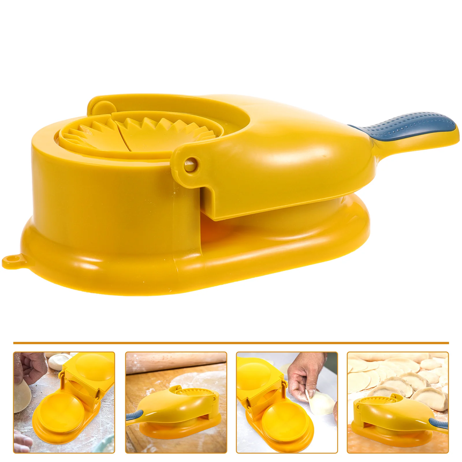 

Artifact Pressing Dumpling Wrappers Mini Wisking Tool Convenient Dough Presser Practical Mold Making Compact