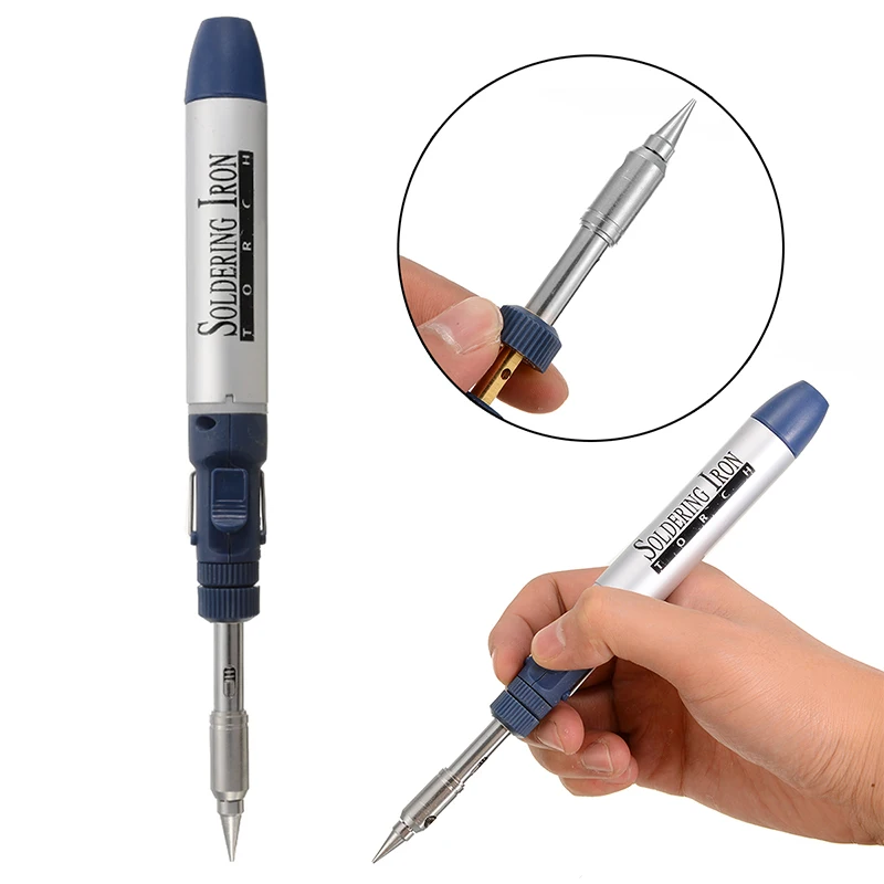 

Портативный беспроводной паяльник, Газовый паяльник, огнеупорный бутановый пистолет, сварочные горелки, инструмент, сварочное оборудовани...