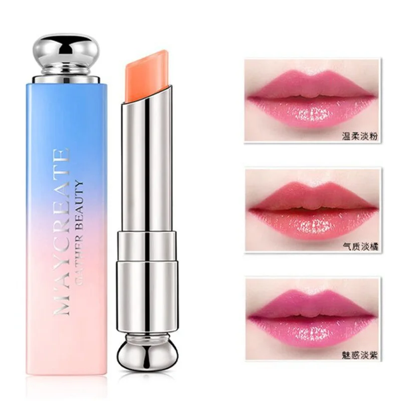 

New lipstick color change Moisturizing Gold Leaf lip Gloss Natural lasting lip gloss lip makeup lip Care matte lip gloss makeup