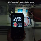 Цифровой Интеллектуальный мультиметр BSIDE 9999, интеллектуальный тестер напряжения постоянного тока, переменного тока, конденсатора, диода, бесконтактного напряжения, Гц, DMM с перезаряжаемой батареей S11S10