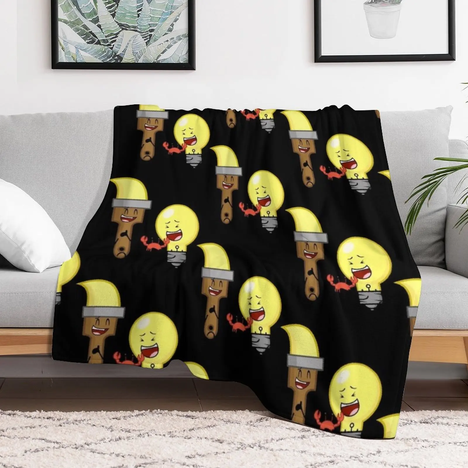 BFDI Inanimate Insanity плед