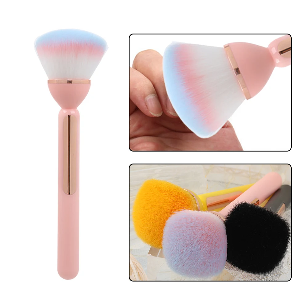 

Nail Art Dust Brush For Manicure Beauty Brush Blush Powder brushes Fashion Gel Nail Accessories uñas accesorios y herramientas