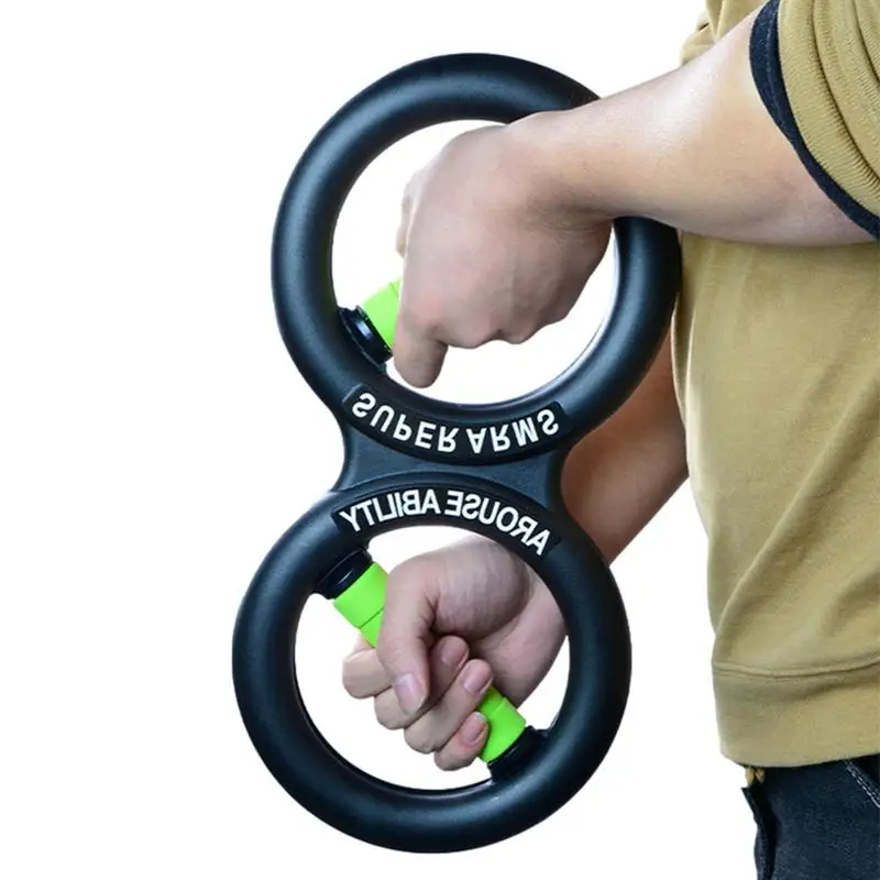 

Resistance Speed Arm Device 8-shaped Ring Arm Forearm Wrist Strength Device Boxing Grip Strength Device Fitness Equipment