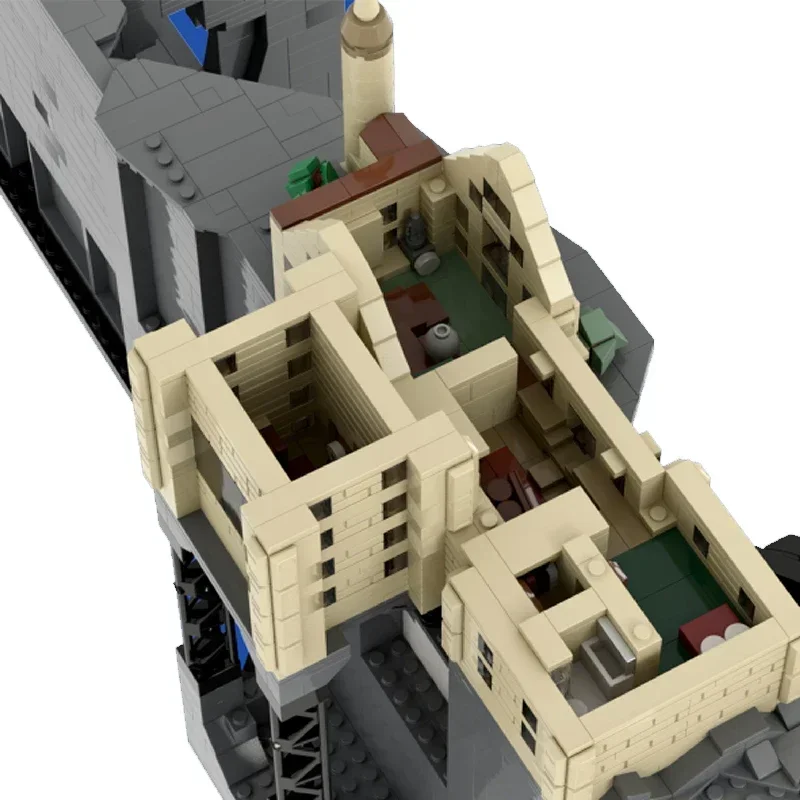 Популярные герои фильмы модель Moc строительные кирпичи микро-батарея и техника