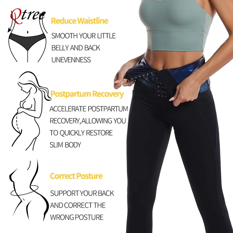 Waist Trainer Body Shaper Belt Women Sweat Slimming Wrap Shapewear Weight Loss Sauna Sweat Corset Fat Burn Fajas Colombianas