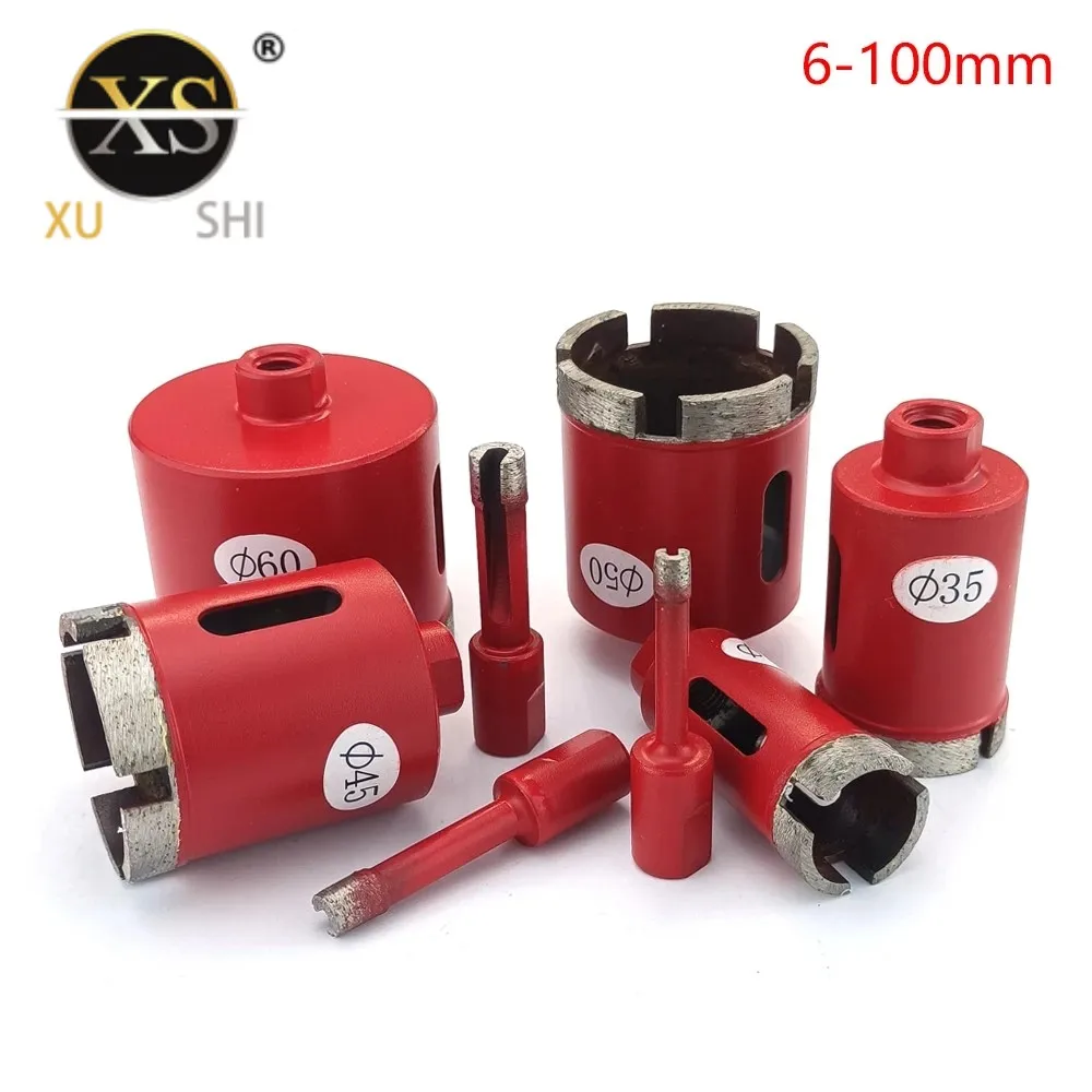 

1PCS 6-100mm M10 Diamond Cup Saw Sintering Core Bit Hole Saw Drill Bits for Marble Granite Brick Tile Ceramic Concrete Tools