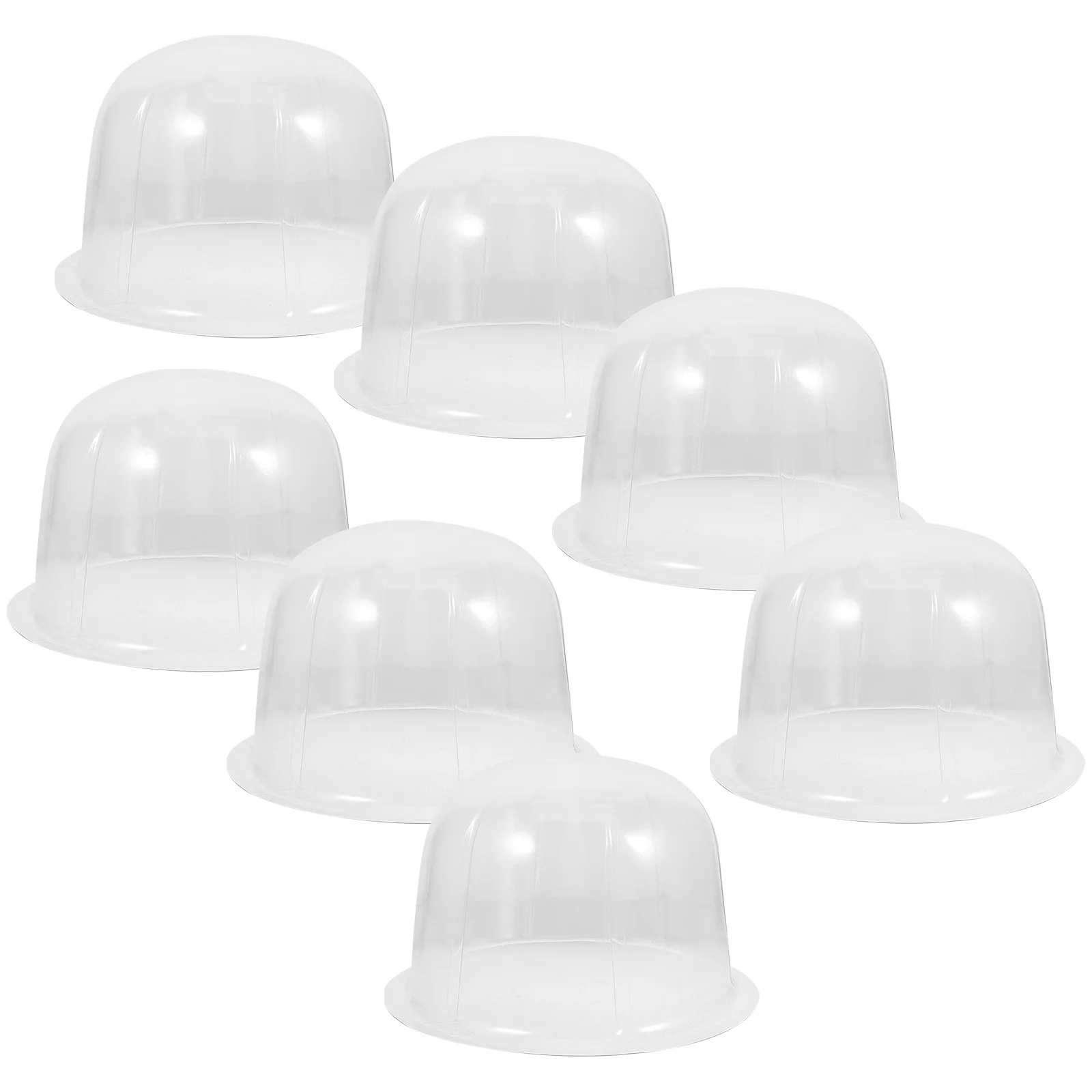 

8 Pcs Hat Support Packing Holders Round Dome Stand Caps Monitor Travel Coat Rack Supplies Bump