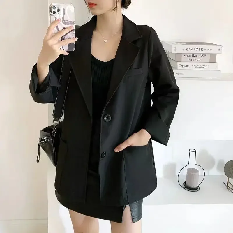 Женские пальто и куртки в корейском стиле весенне-осенняя верхняя одежда