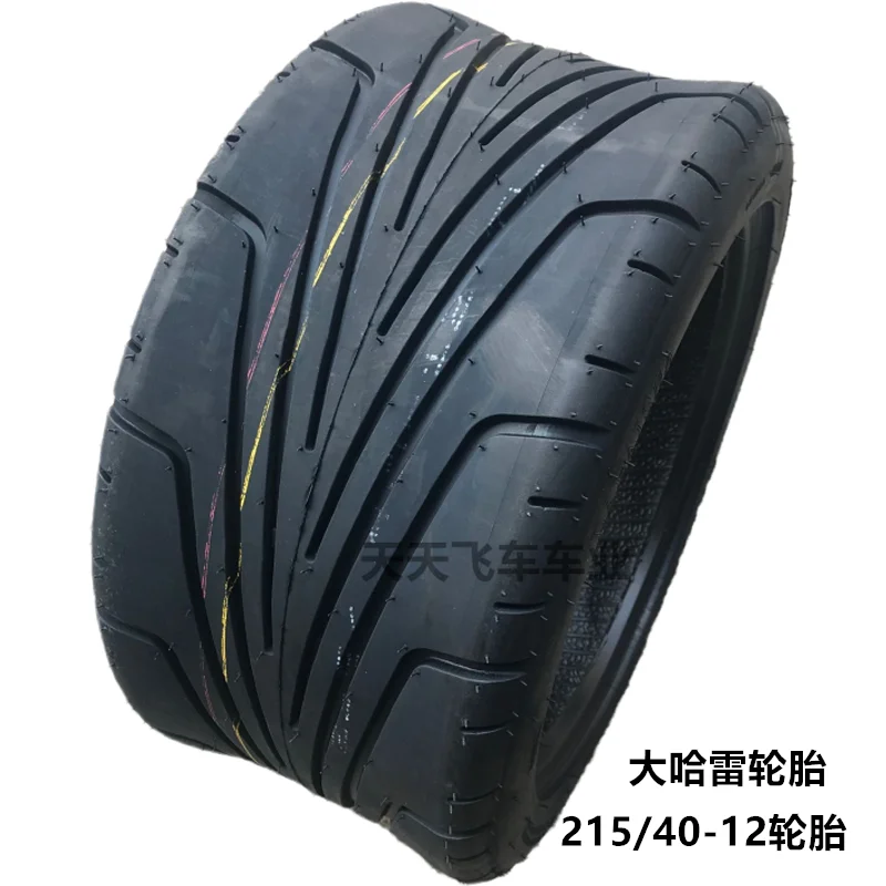 215/40-12 Tubeless Tyre Front or Rear 12 Inch Electric Scooter Vacuum Tires for Harley Chinese Bike