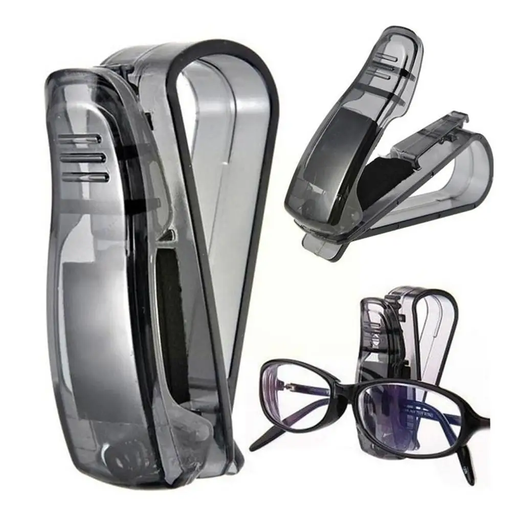 

1 шт. универсальный автомобильный Автомобильный солнцезащитный козырек крепление для очков Многофункциональный интерьер зажим для билета ...