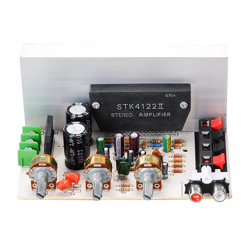 DX-0408 2 0 канальная Плата усилителя мощности серии STK с толстой пленкой (Бесплатный