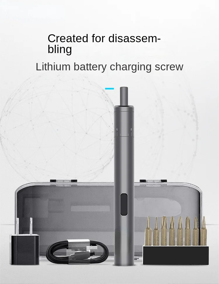 

Electric Tool Rechargeable Electric Screwdriver Mini Twist Screw Machine Mobile Phone Repair Tool Screwdriver