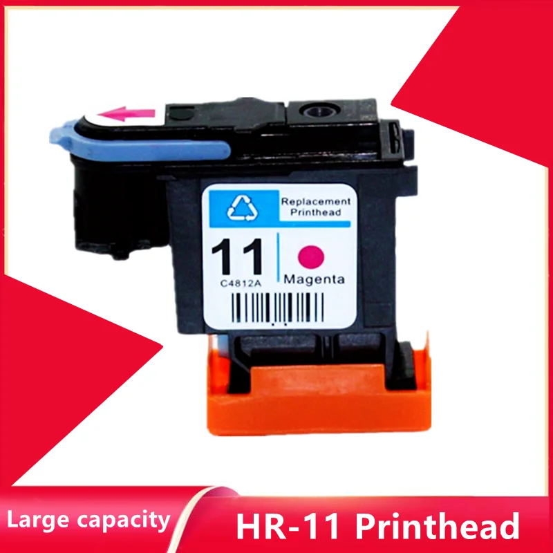 Печатающая головка, пурпурная, совместимая с hp 11, для замены печатающей головки hp11 Designjet 70 100 110 500 510 C4810A C4811A C4812A C4813A