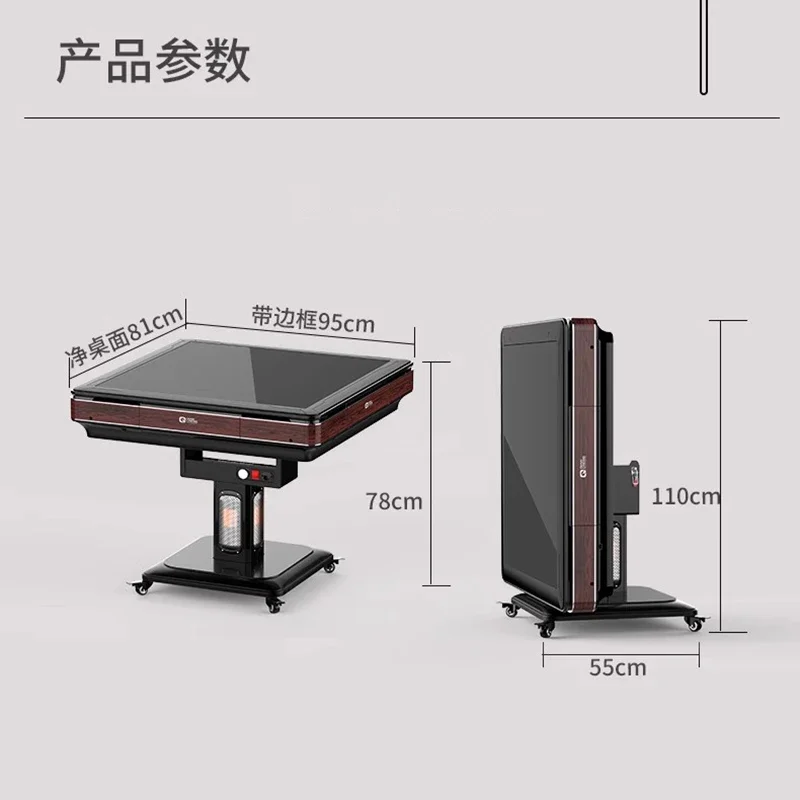 Простой складной обеденный стол с электроприводом держатель для чашки тепловым