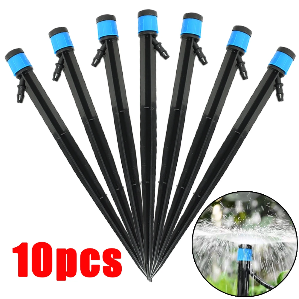 

1/10PCS Garden Watering Nozzle Inserting Ground Sprinklers Adjustable Irrigation Drippers Yard Path Micro Drip Irrigation System