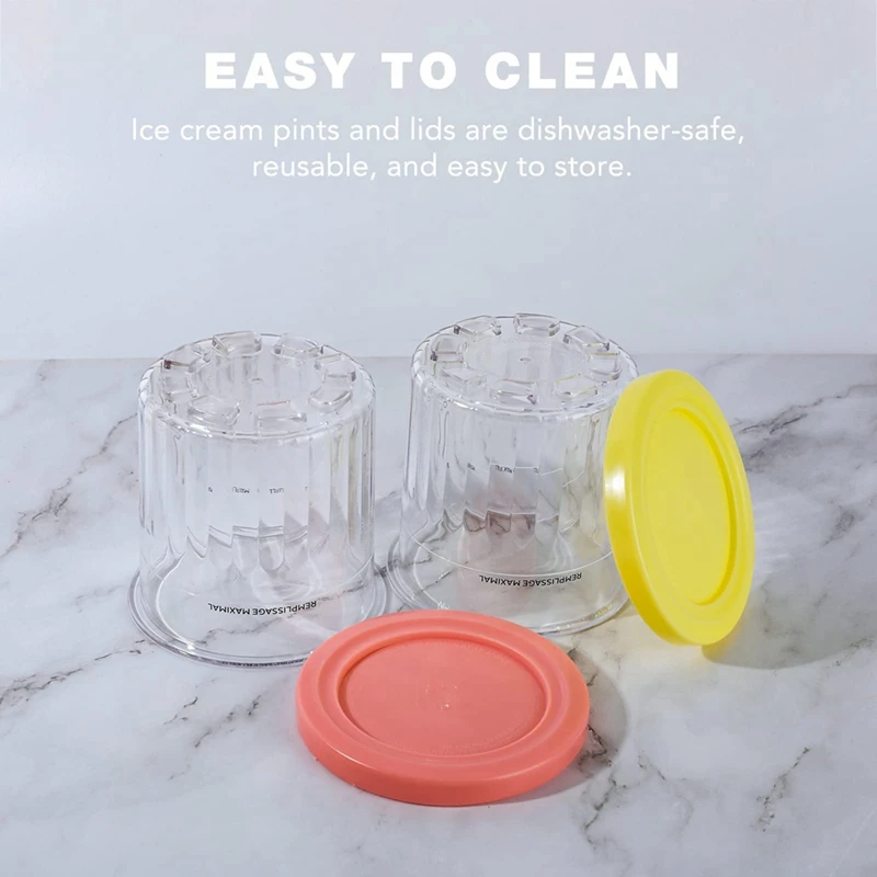 Чашка и крышки для пинтов мороженого Ninja NC299AM C300S NC301 серии контейнер сорбетов