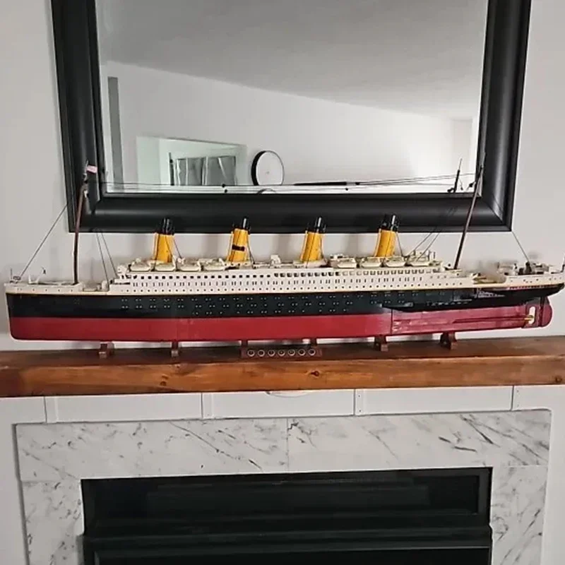 9090 шт. совместимый с фильмом Титаник 10294 большой круизный лодка корабль пароход