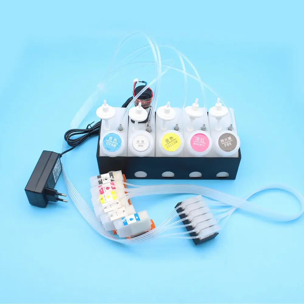 Для Epson XP15000 Bulk Ciss Dtf система для T378XL T478XL T312 T314 XP-15000 XP-15010 XP-15080 XP15010 XP15080 Dtg