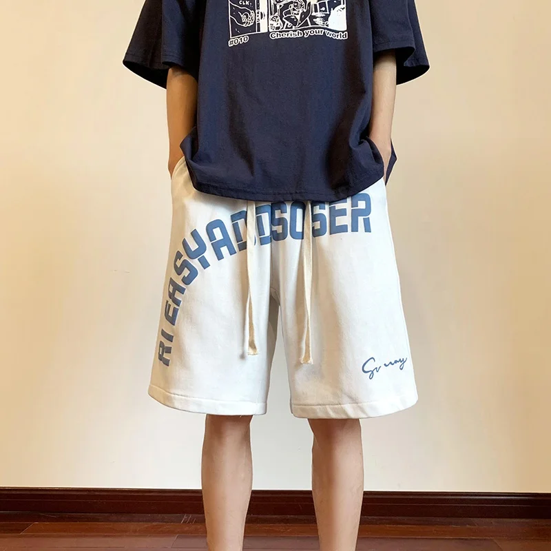 Мужские европейские и американские шорты из пенопласта модный бренд Pu Shuai