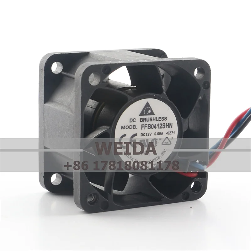 Двухшариковый инвертор Delta FFB0412SHN-SZ71 4028 40x40x20 мм 12 В постоянного тока осевой