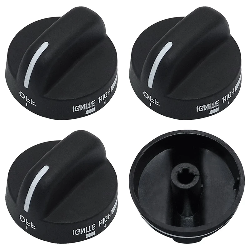 

4X WP8273103 Range Control Knob Replace WP8273103 AP6012363 Black
