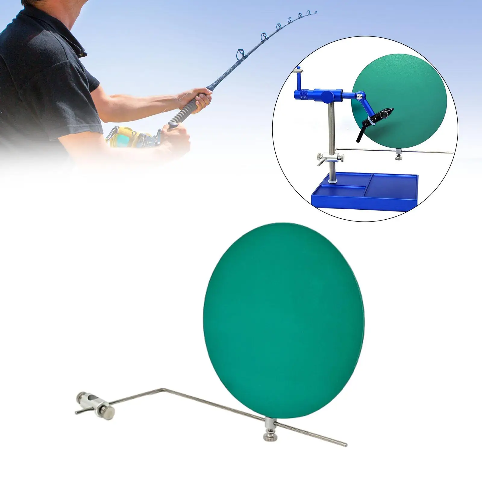 Универсальная Портативная металлическая доска для завязывания мушек аксессуары