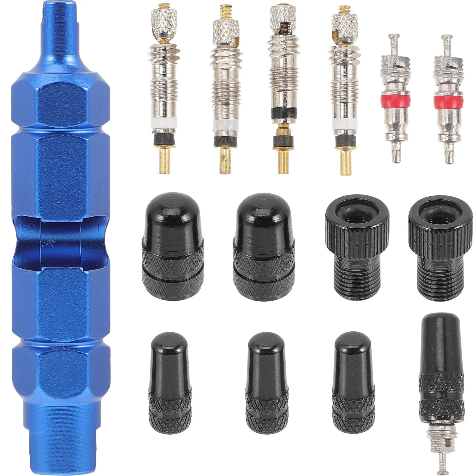 

Valve Core Kit Valves Removal Tool Bike Adapter Mtb Accessories Appendix Tire Tools Caps Copper Tires