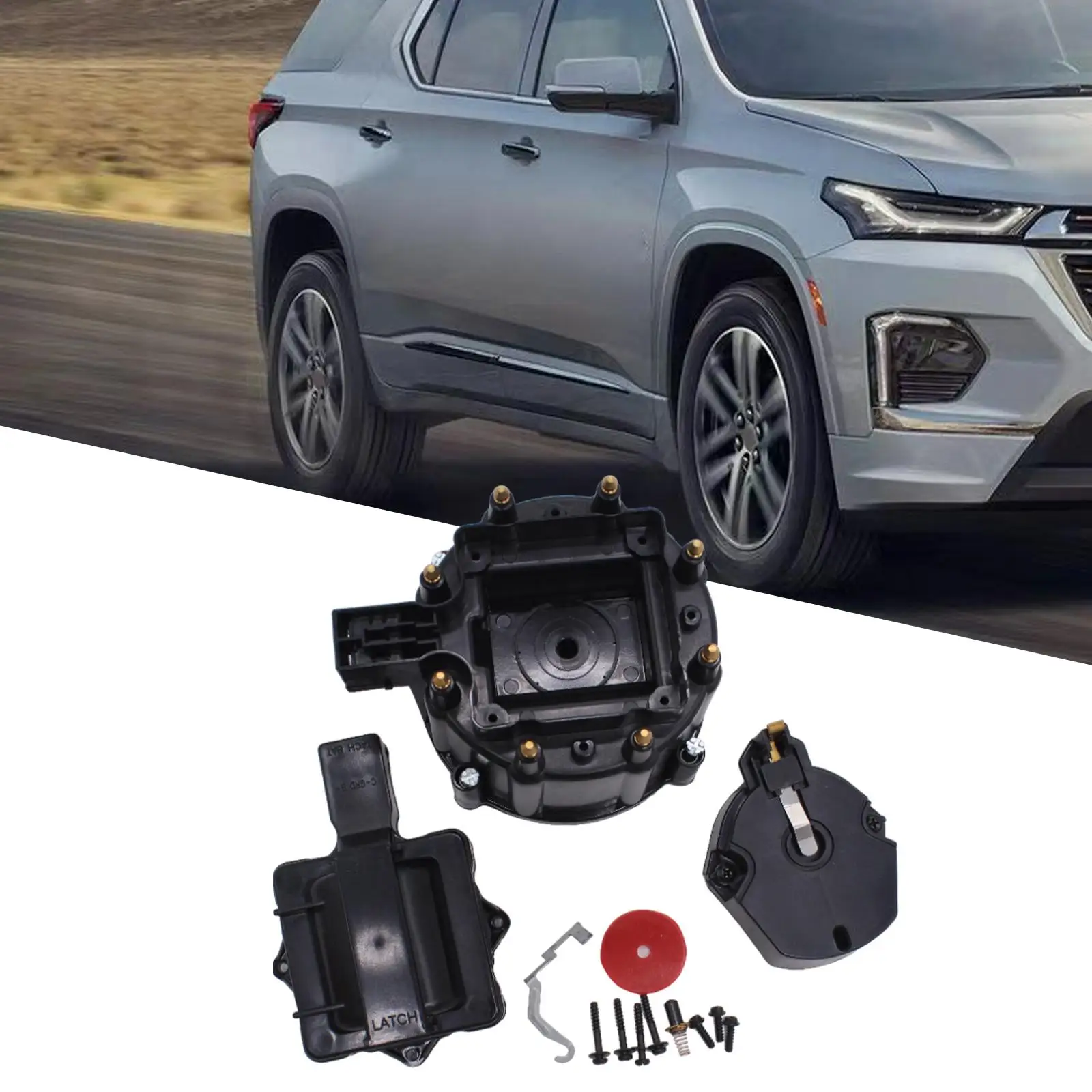 Большой распределительный колпачок комплект ротора аксессуары для Chevy GM Sbc Bbc