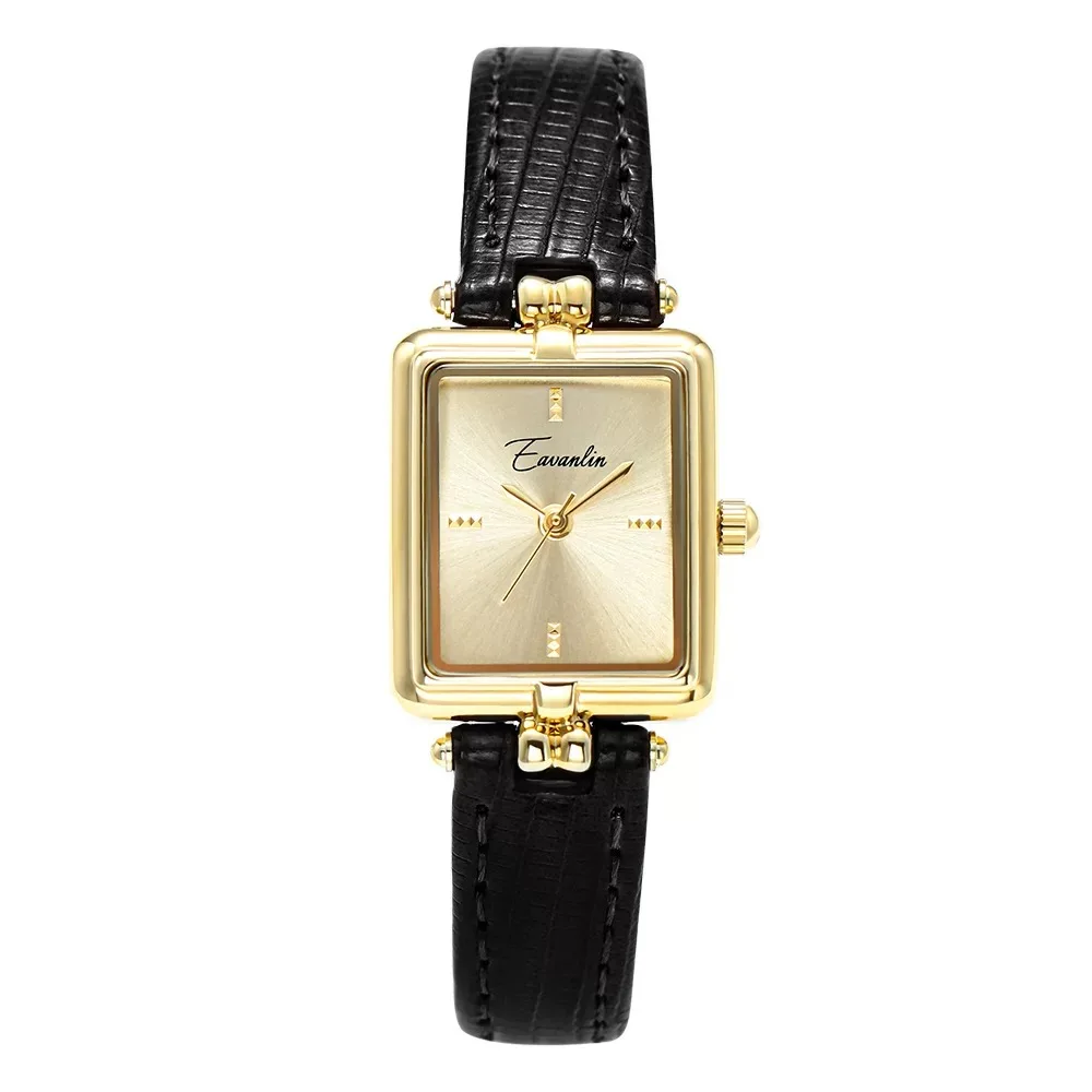 

2023 New Watch Temperament Ladies Retro Niche Luxury Women Small Square Table To Send His Girlfriend