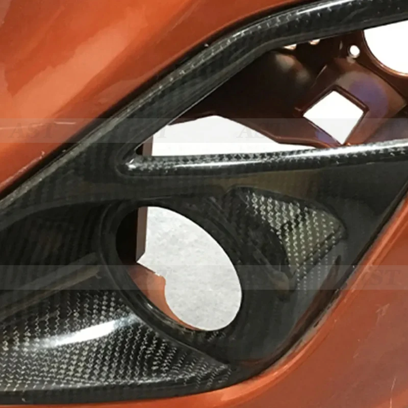 Противотуманная рамка из углеродного волокна для Toyota GT86 Subaru BRZ передний бампер