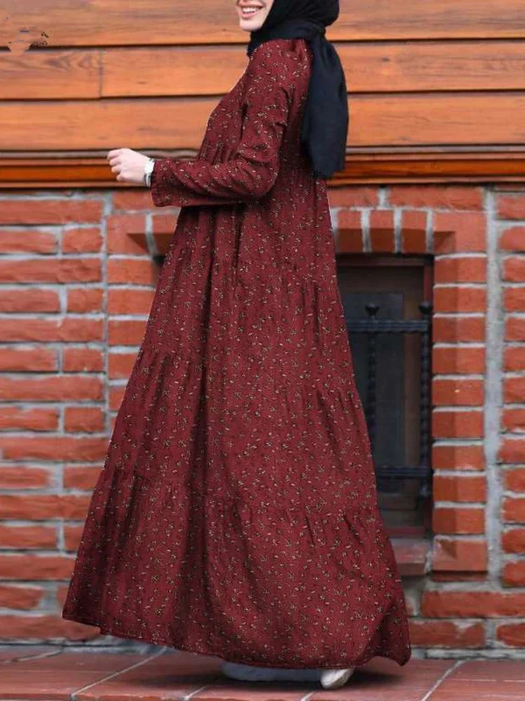 Осеннее марокканское мусульманское платье женские кафтаны Абая 2021 льняные