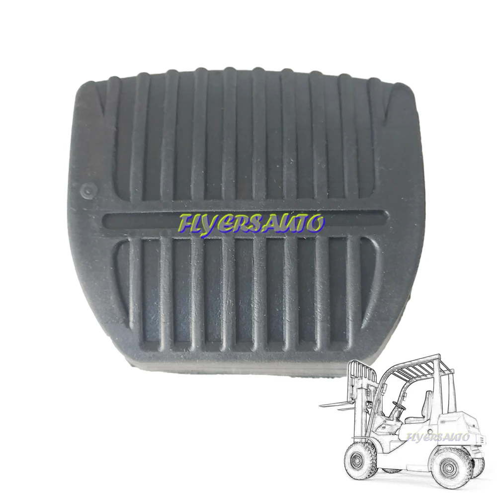 

31319-20540-71 31319-22000-71 Toyota Forklift pedal pad NEW Fits 6 -8 series (brake pedal pad ) *NEW FLYERSAUTO