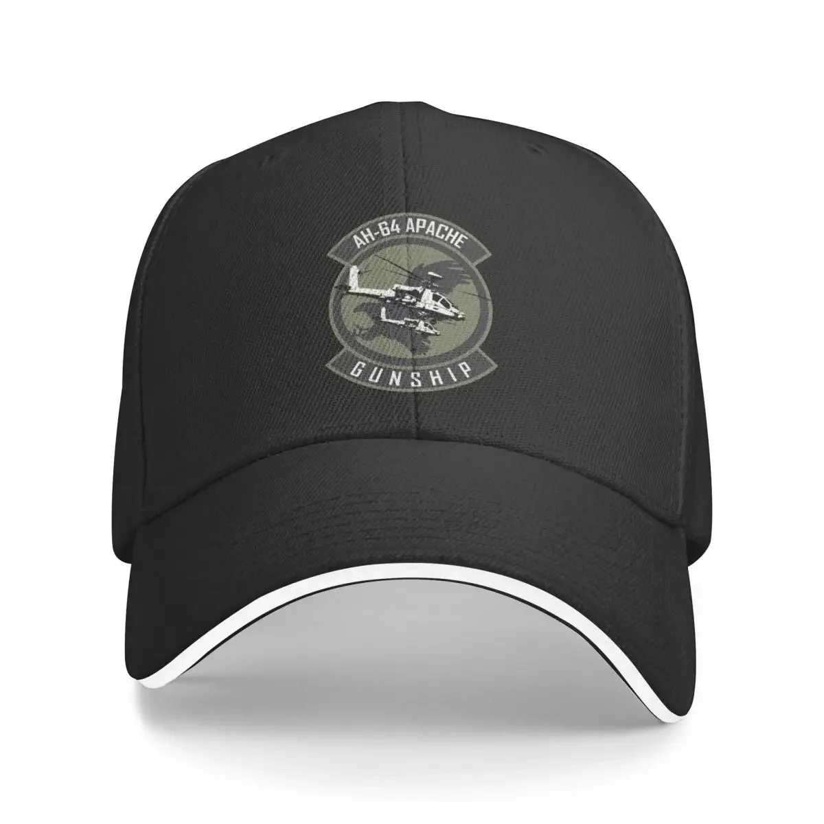 AH-64 Apache Gunship Бейсболка модная шляпа Элитный бренд Гольф Мужчины Женщины