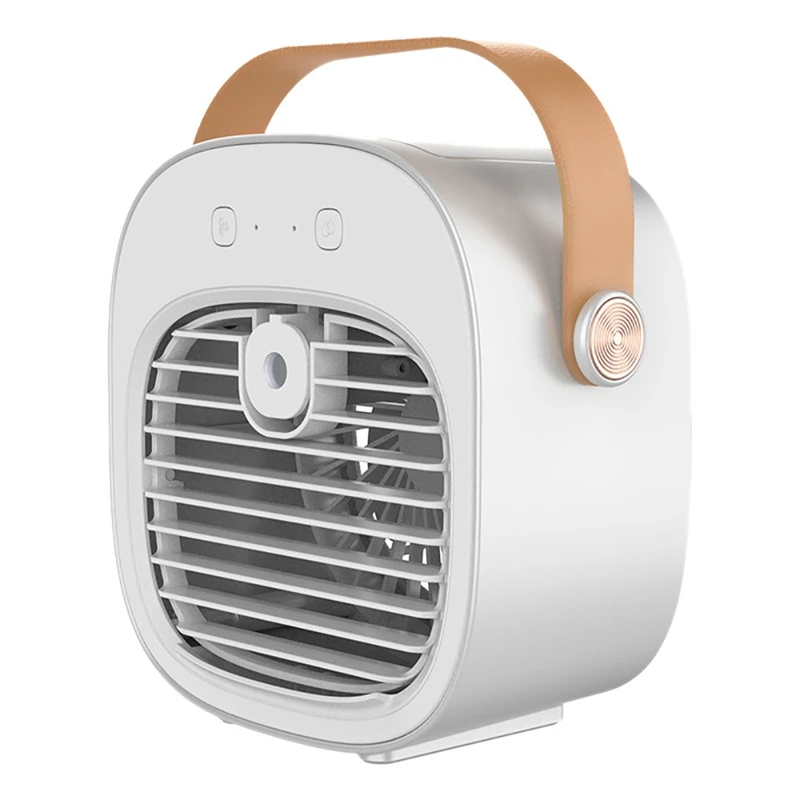 

Portable Mini Air Conditioner Desktop Fan Cooler Humidifier Purifier For Room Office Home Bedroom Living Room