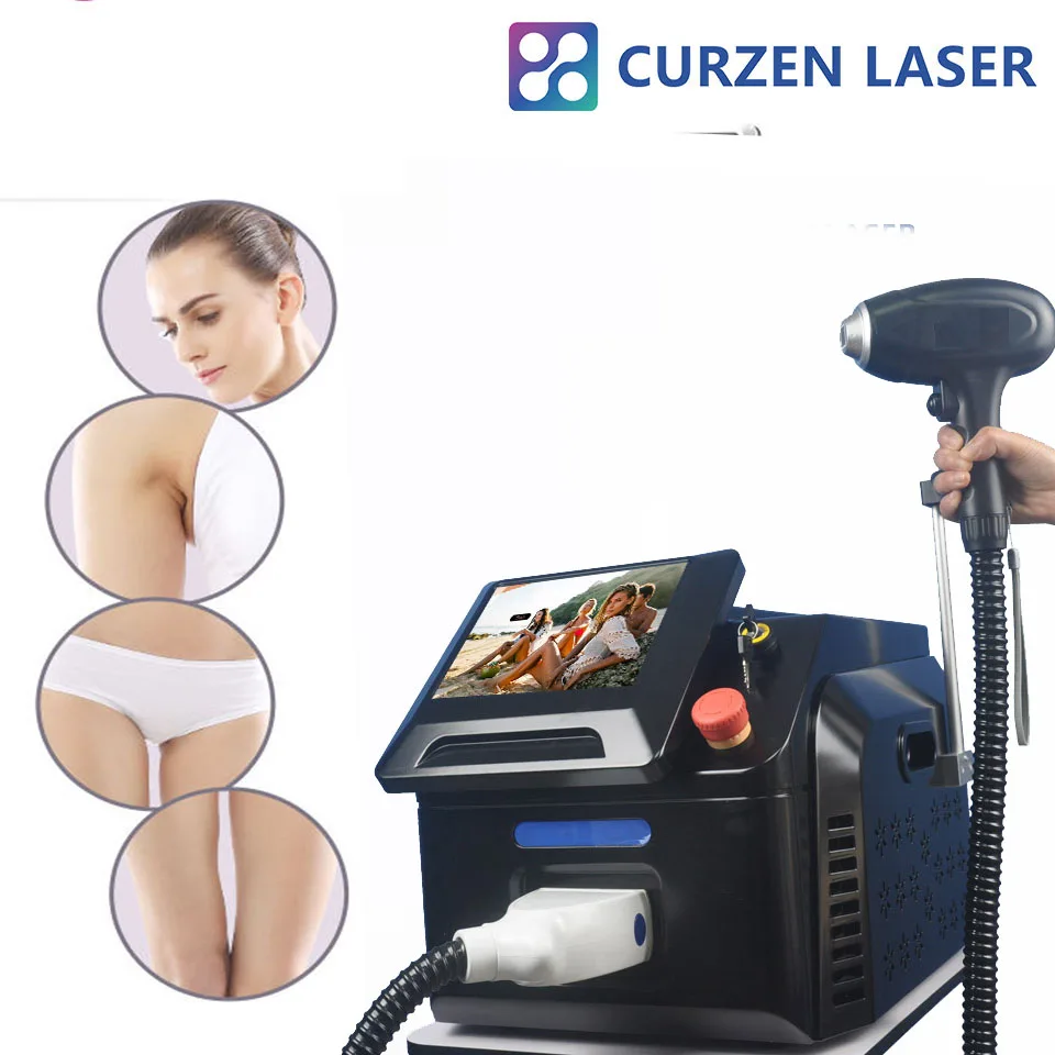 Портативный Аппарат для удаления волос с диодным лазером 755 нм 808/2022 - купить по