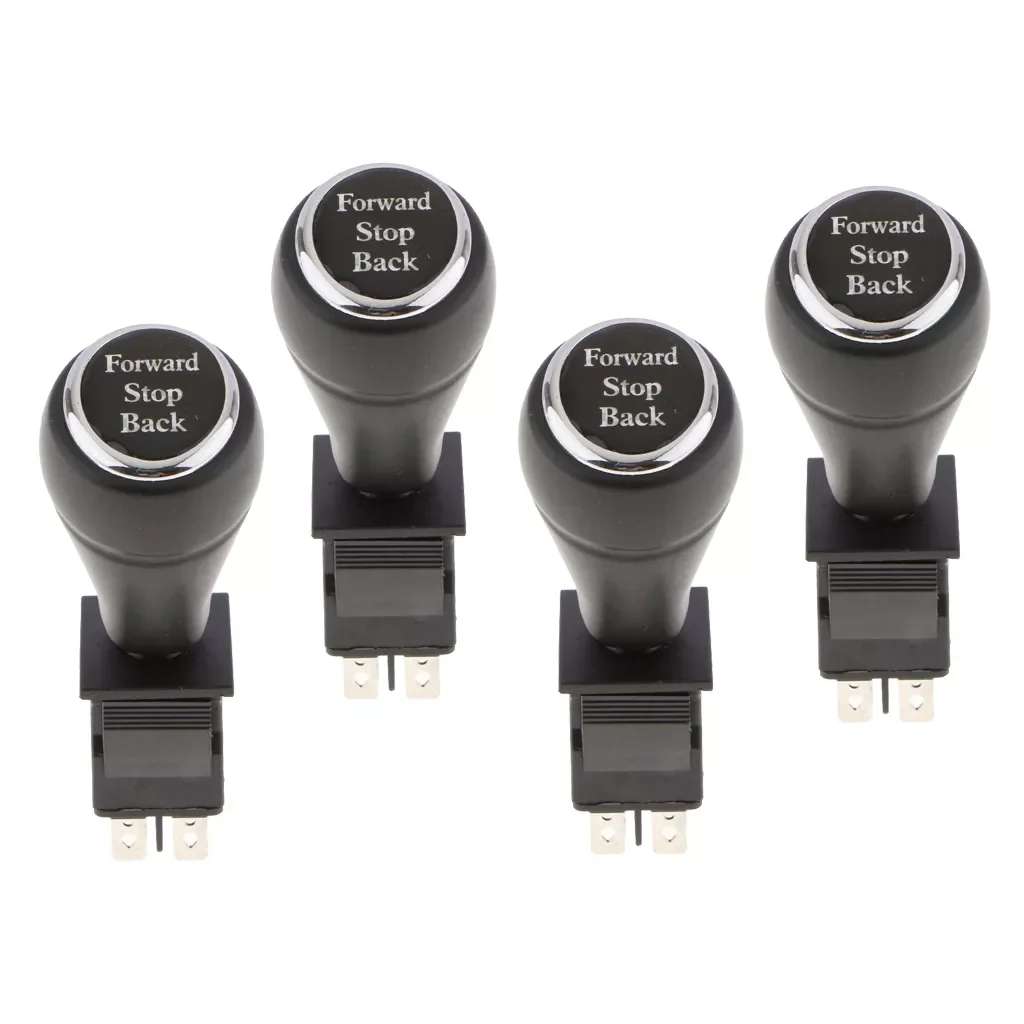 

Новинка 2022, 4 комплекта, Сменный переключатель джойстика, переключатель с нажимным стержнем, прямая остановка, назад, ВКЛ-ВЫКЛ-вкл