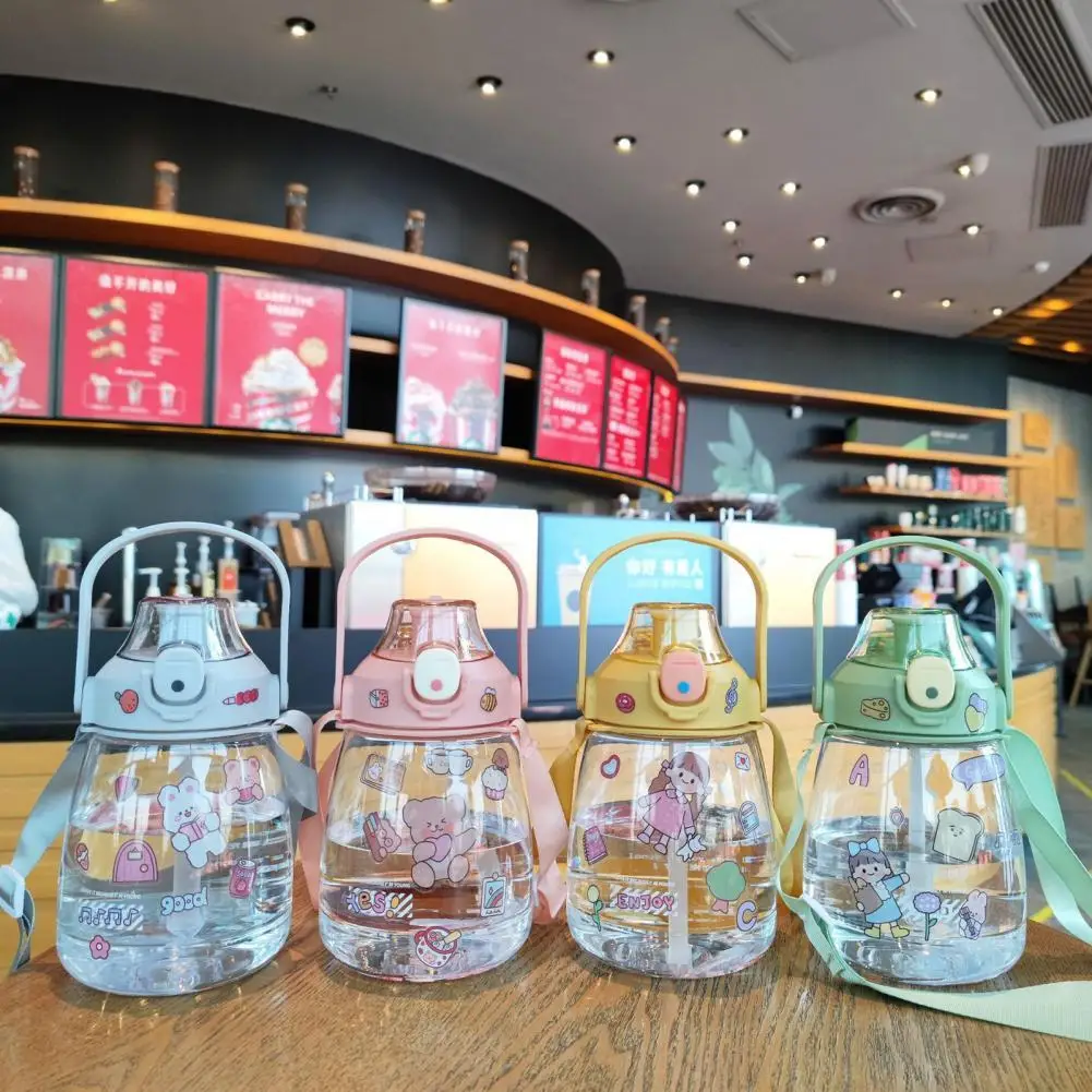 

Easy Carry Plastic Sports Water Bottle Big Belly Water Cup for Travel